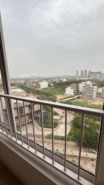 Balcony in 3 BHK Apartment at Shapoorji Pallonji Joyville Gurgaon, Sector 102 – for Rent
