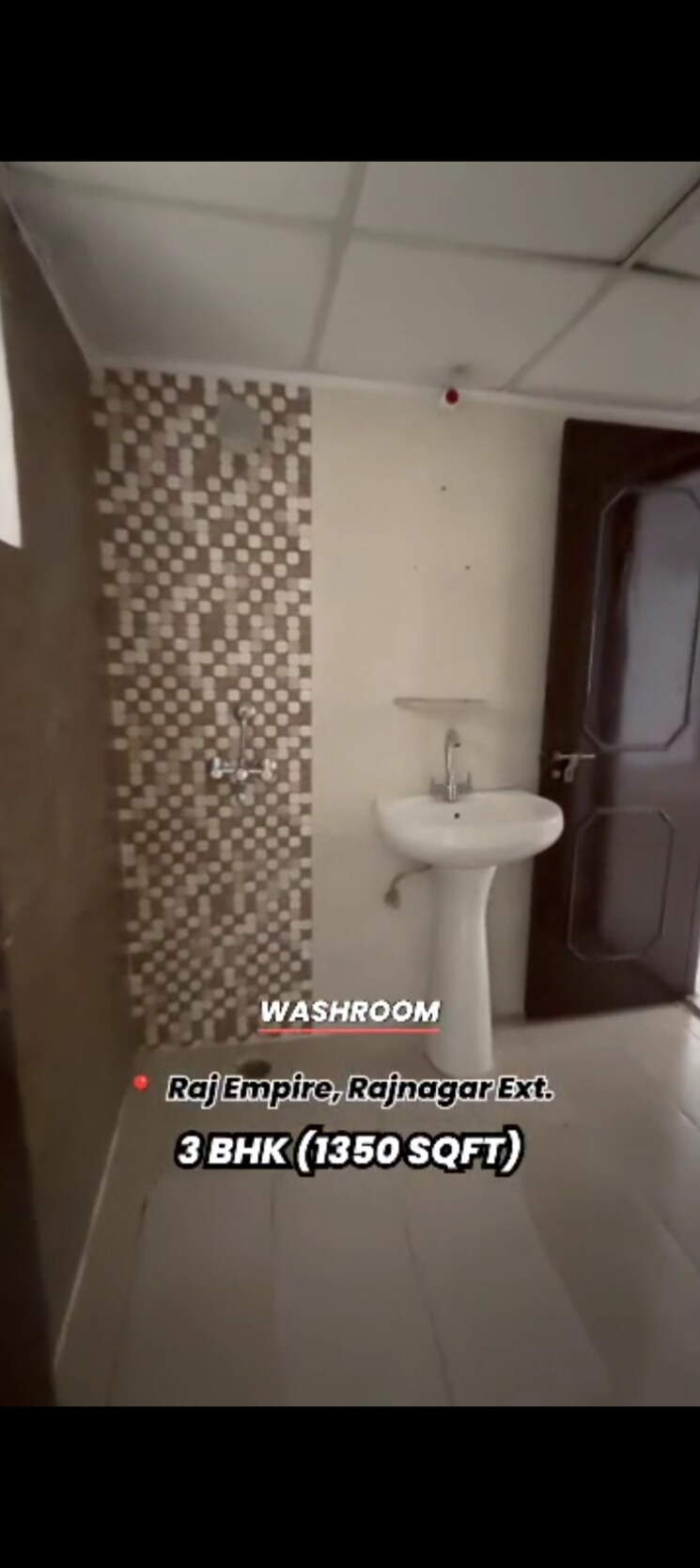 Bathroom, javin-raj-empire 3 Bedroom 1350 Sq.Ft. Apartment In Raj Nagar Extension Ghaziabad 8810960