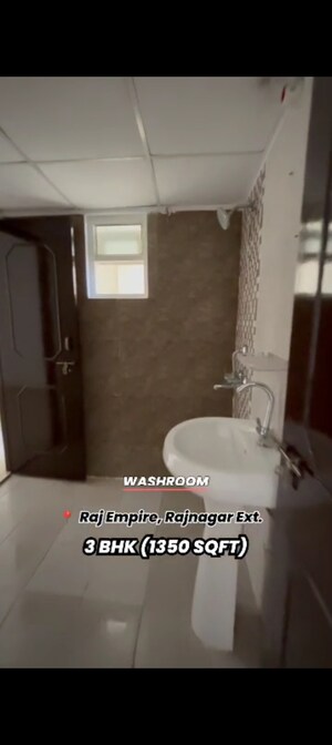Bathroom in 3 BHK Apartment at Javin Raj Empire, Raj Nagar Extension – for Sale