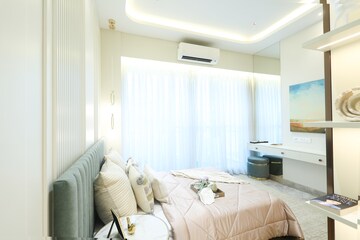 Bedroom in 3 BHK Apartment at Thane West – for Sale