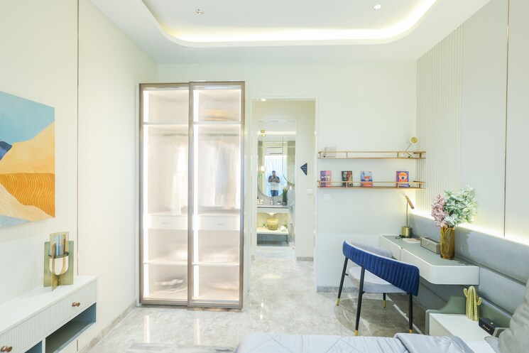 Bedroom, thane west 3 Bedroom 1091 Sq.Ft. Apartment In Thane West Thane 8810964