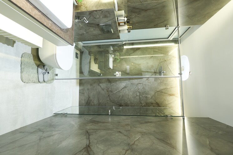 Bathroom, thane west 3 Bedroom 1091 Sq.Ft. Apartment In Thane West Thane 8810964