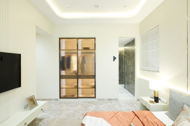 Bedroom, thane west 3 Bedroom 1091 Sq.Ft. Apartment In Thane West Thane 8810964