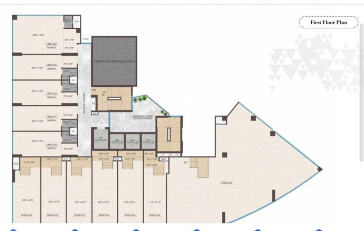 Floor Plan, avani-signature Commercial Office Space 604 Sq.Ft. In Ghatkopar West Mumbai 8811026