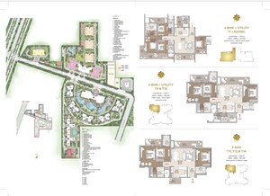 Master Plan in 3 BHK Apartment at Signature Global Cloverdale, Sector 71 – for Sale