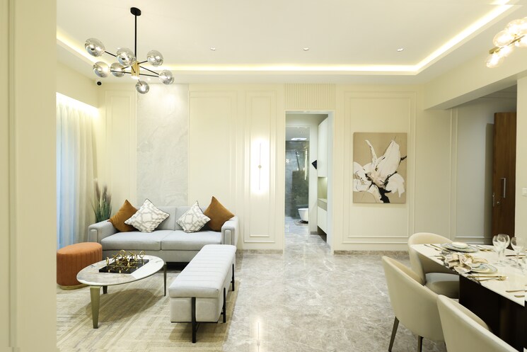 Living Room, thane west 2 Bedroom 855 Sq.Ft. Apartment In Thane West Thane 8811007