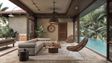 Living Room in 4 BHK Villa at Parra – for Sale