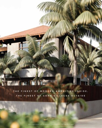 4 BHK Villa – Exterior View View at Parra - for Sale