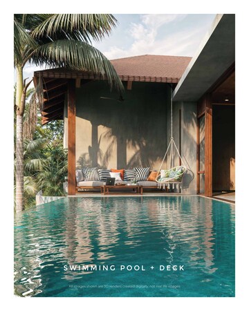Swimming Pool in 4 BHK Villa at Parra – for Sale