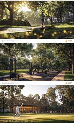 3 BHK Apartment – Exterior View View at Signature Global Cloverdale, Sector 71 - for Sale