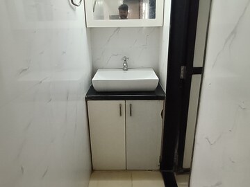 Bathroom in 2 BHK Apartment at Royal Palms Garden View, Goregaon East – for Rent