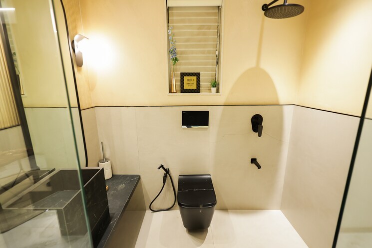 Bathroom, dosti-west-county 2 Bedroom 747 Sq.Ft. Apartment In Balkum Pada Thane 8811037