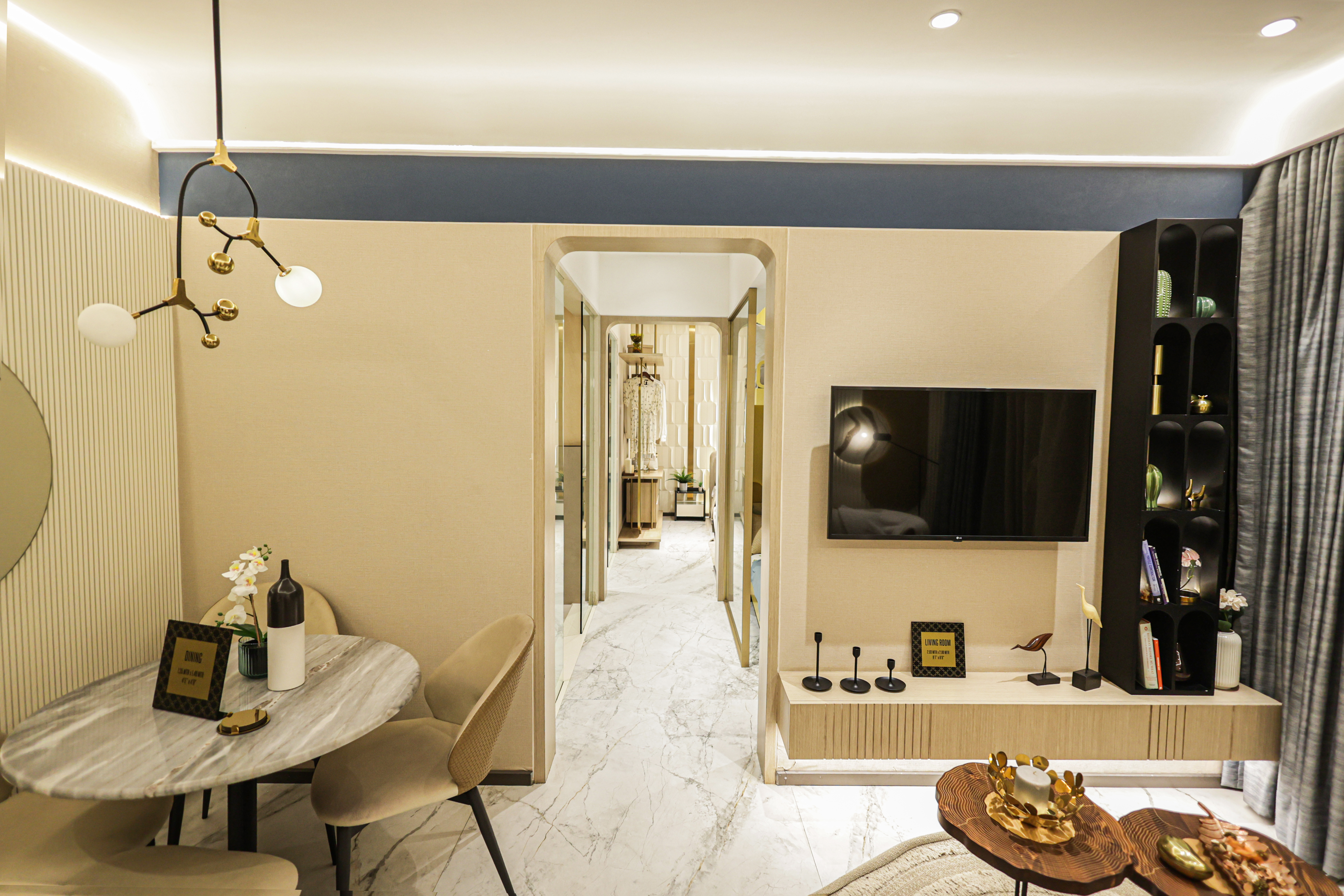 2 BHK Apartment For Sale in Dosti West County