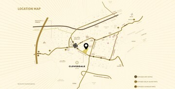3 BHK Apartment – Map Location View at Signature Global Cloverdale, Sector 71 - for Sale