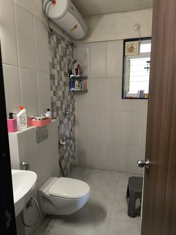 Bathroom in 2 BHK Apartment at Nandan Spectra, Balewadi – for Rent