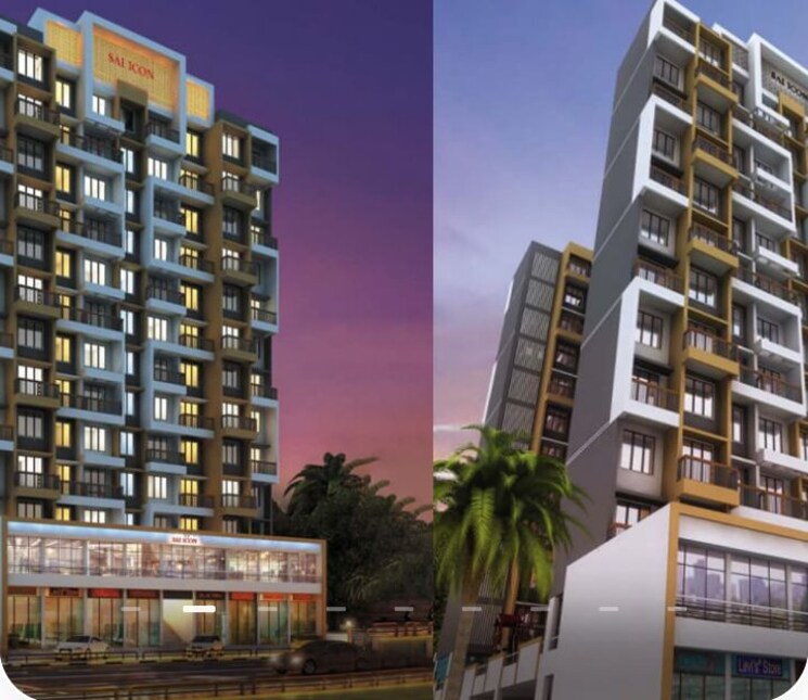 Exterior View, paradise-sai-world-icon 2 Bedroom 618 Sq.Ft. Apartment In Kharghar Navi Mumbai 8811116
