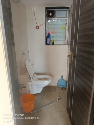 Bathroom in 1 BHK Apartment at Ornate Galaxy, Naigaon East – for Sale
