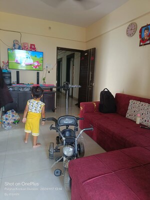 Living Room in 1 BHK Apartment at Ornate Galaxy, Naigaon East – for Sale