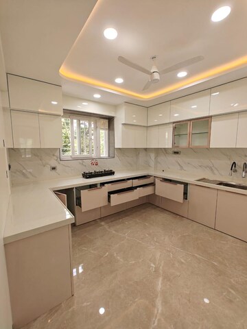 Kitchen in 3 BHK Apartment at Bhandari 43 Privet Drive, Balewadi – for Rent