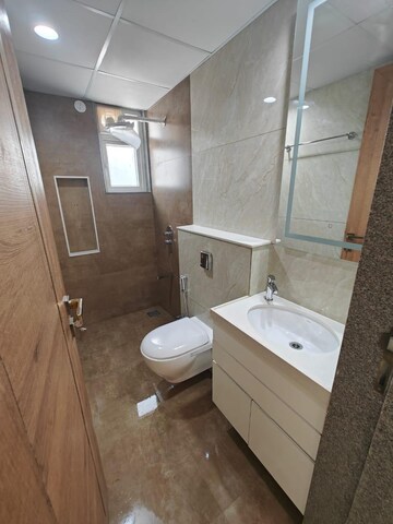 Bathroom in 3 BHK Apartment at Bhandari 43 Privet Drive, Balewadi – for Rent