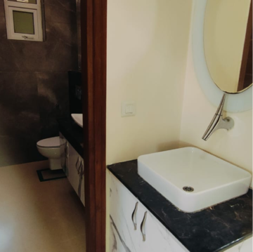 Bathroom in 4 BHK Builder Floor at Panchsheel Enclave – for Rent