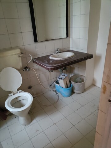 Bathroom in 1 RK Apartment at Royal Palms Piccadilly Condos, Goregaon East – for Rent