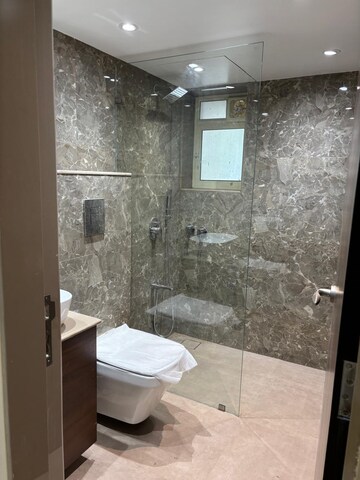 Bathroom in 2 BHK Apartment at Triumph Swastik, Malad West – for Rent