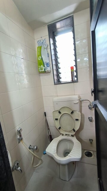 Bathroom in 1 BHK Apartment at Ankur CHS Prabhadevi, Prabhadevi – for Rent