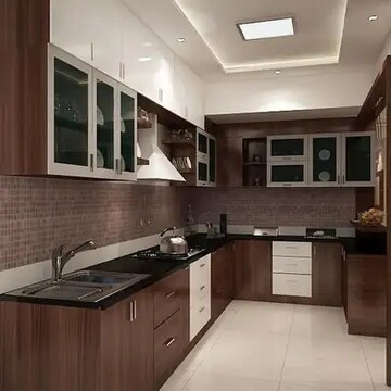 Kitchen in 4 BHK Villa at South Extension ii – for Rent