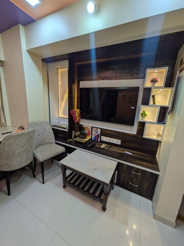 Living Room in 2 BHK Apartment at Raunak City Sector 4, Kalyan West – for Rent