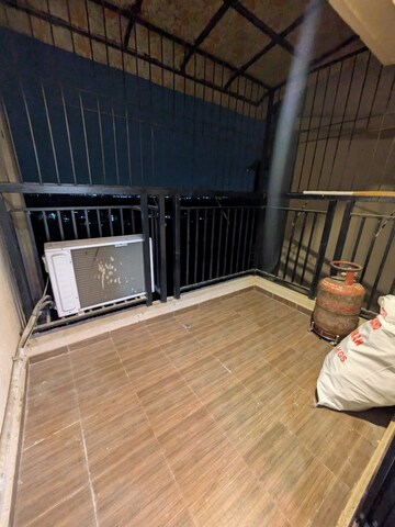 Balcony in 2 BHK Apartment at Raunak City Sector 4, Kalyan West – for Rent