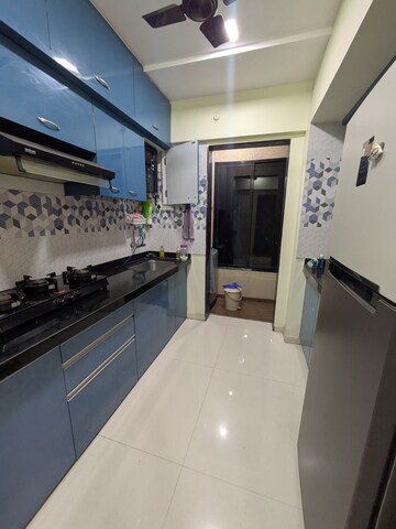 Kitchen in 2 BHK Apartment at Raunak City Sector 4, Kalyan West – for Rent