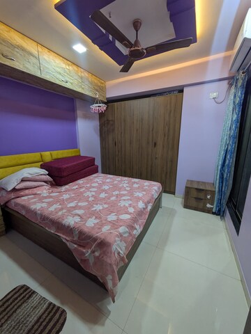 Bedroom in 2 BHK Apartment at Raunak City Sector 4, Kalyan West – for Rent