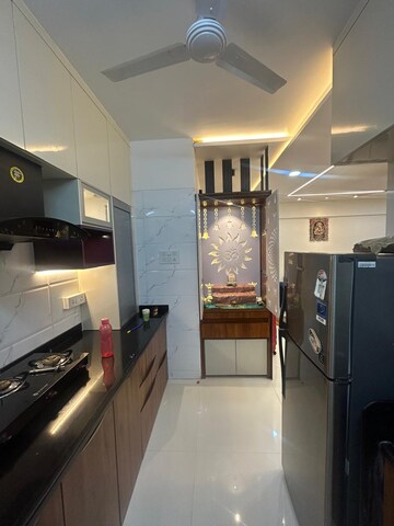 Kitchen in 2 BHK Apartment at Prasun Sarvam, Kharadi – for Rent