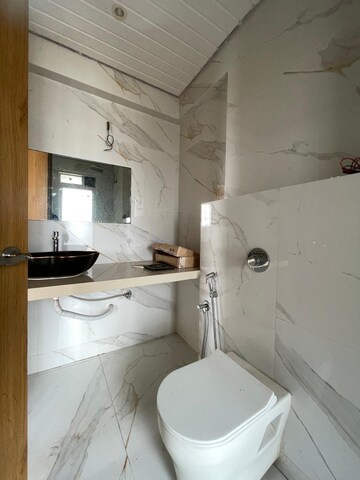 Bathroom in 3 BHK Apartment at Yash Signature, Chembur – for Rent