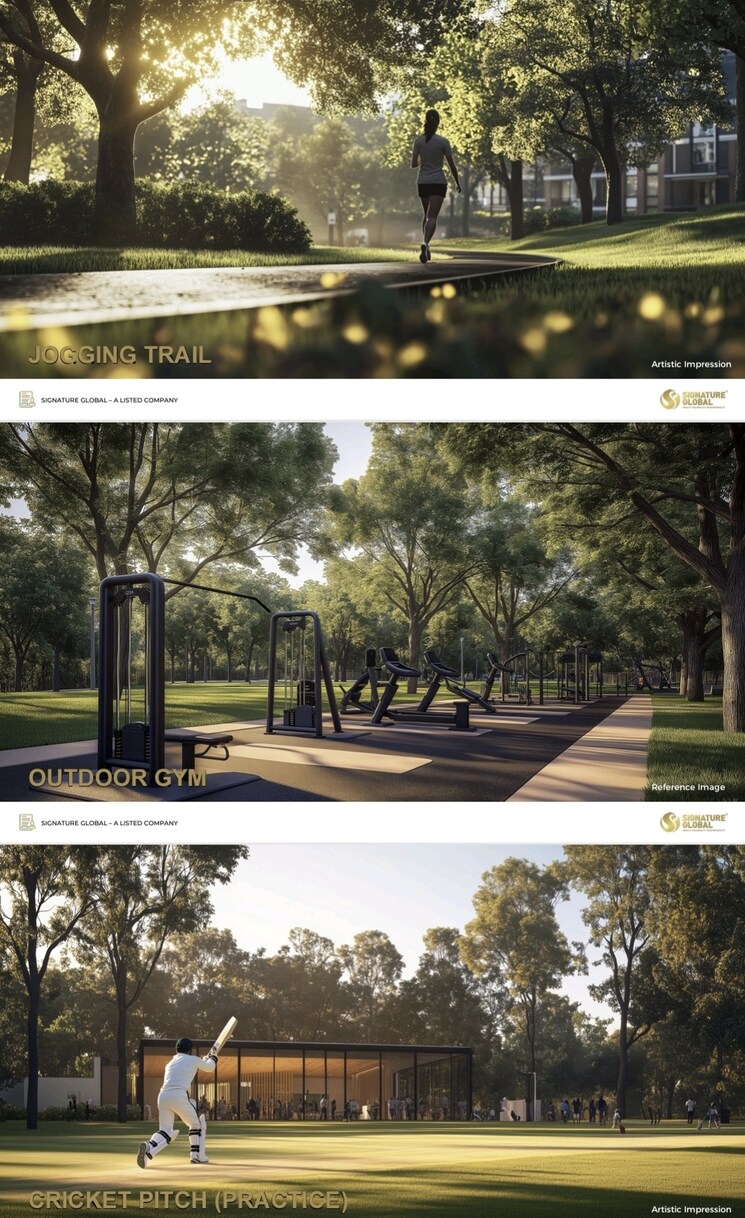 Balcony, signature-global-cloverdale 3 Bedroom 2280 Sq.Ft. Apartment In Sector 71 Gurgaon 8811349