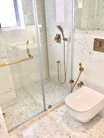 Bathroom in 5 BHK Apartment at Khar West – for Rent
