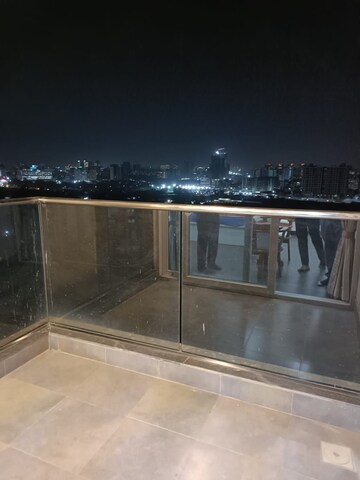 Balcony in 4 BHK Apartment at The Spires, Aundh – for Rent