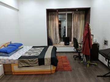Living Room in 4 BHK Apartment at The Spires, Aundh – for Rent