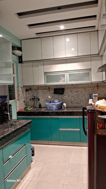 Kitchen in 2 BHK Apartment at RWA Apartments Sector 122, Sector 122 – for Rent