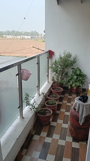 Balcony in 3 BHK Builder Floor at Dhakoli – for Sale