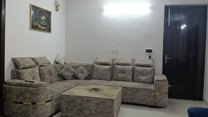 Living Room in 3 BHK Builder Floor at Dhakoli – for Sale