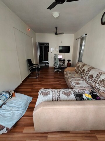 Living Room in 1 BHK Apartment at Andes CHS, Kalyan West – for Sale