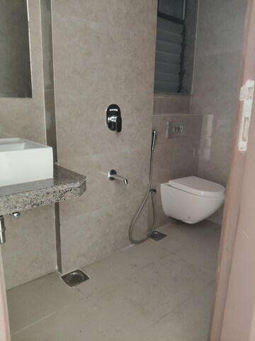 Bathroom in 2 BHK Apartment at Sunteck Avenue 2, Goregaon West – for Rent