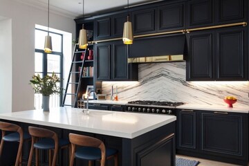 Kitchen in 2 BHK Builder Floor at DLF The Icon, Dlf Phase V – for Rent