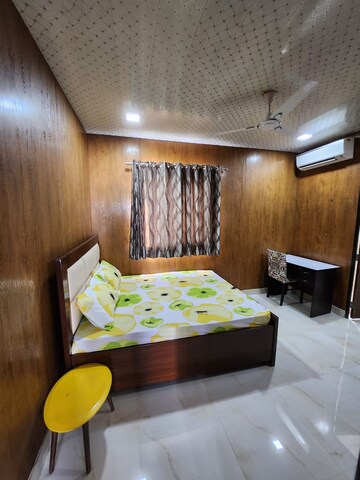Bedroom in 2 BHK Builder Floor at Sarvodaya Enclave – for Rent