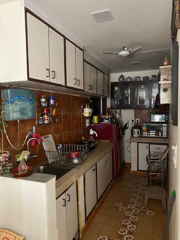 Kitchen in 2 BHK Builder Floor at Sarvodaya Enclave – for Rent