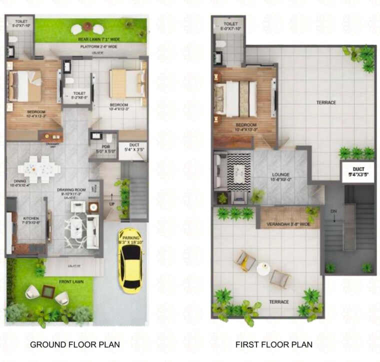 Floor Plan, jashn-samsara-homes 3 Bedroom 1862 Sq.Ft. Villa In Sushant Golf City Lucknow 8811567