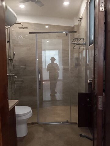Bathroom in 4 BHK Builder Floor at Anand Niketan – for Rent