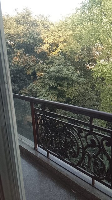 Balcony in 4 BHK Builder Floor at Anand Niketan – for Rent